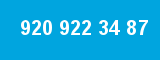 920 922 34 87